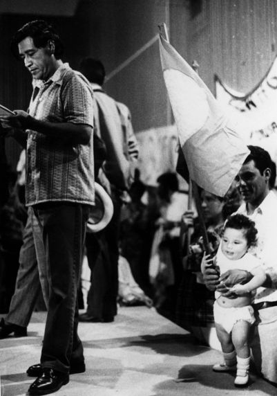 (3241) Cesar Chavez, Rallies, 1971 (3241) Cesar Chavez, Rallies, 1971
